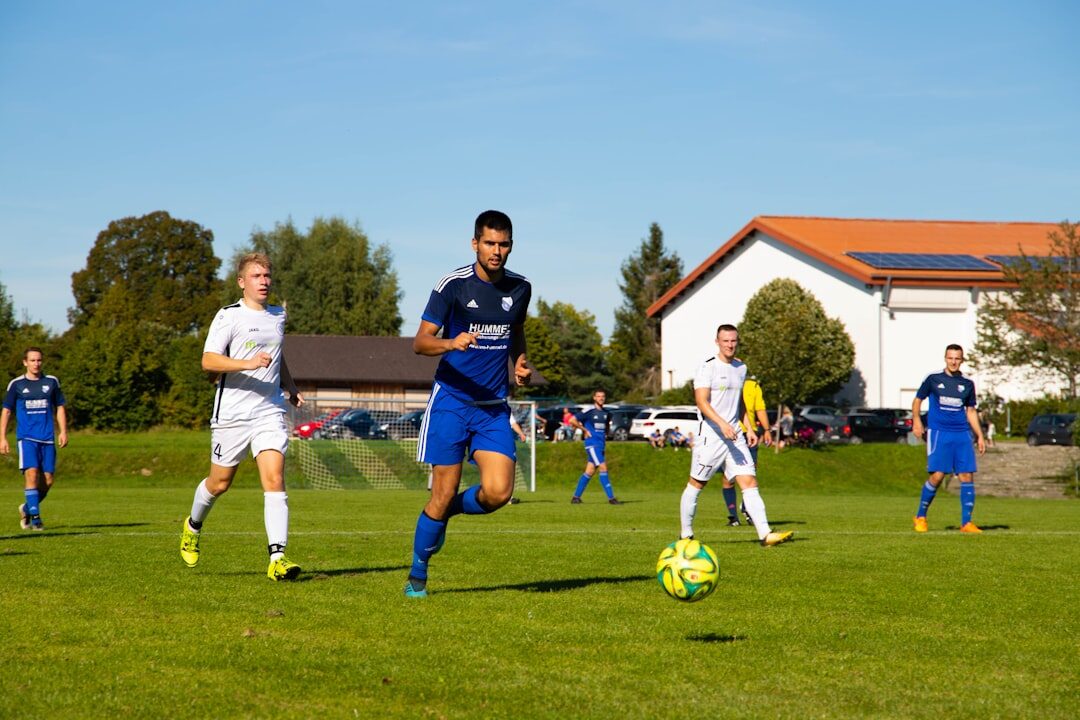 football training session