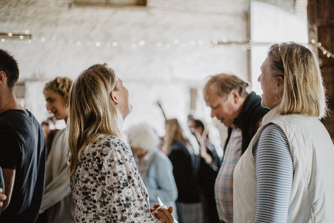 crowd at event