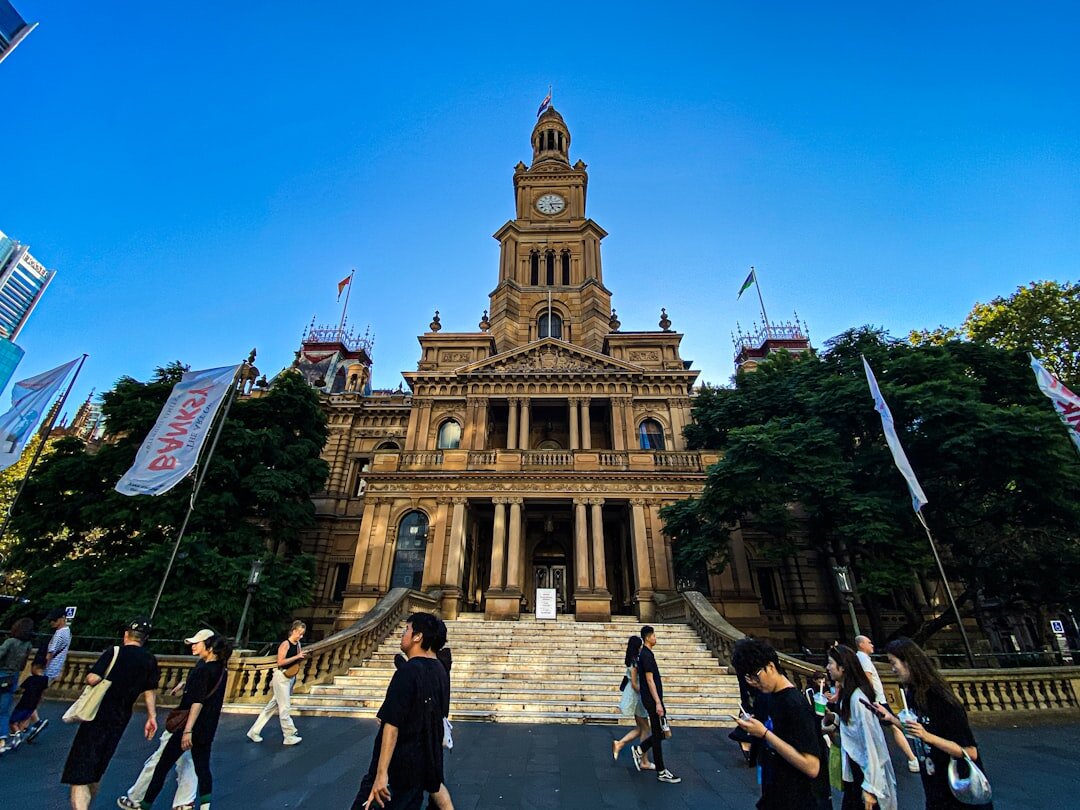 crowd at town hall